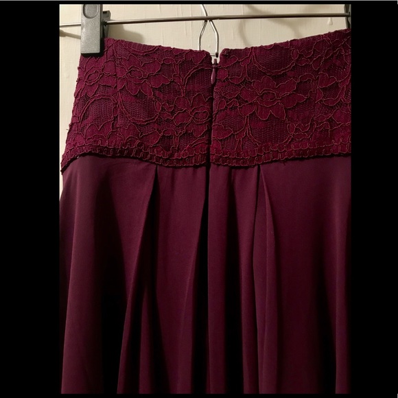 Morilee Eggplant Chiffon Bridesmaid Dress - Picture 5 of 7